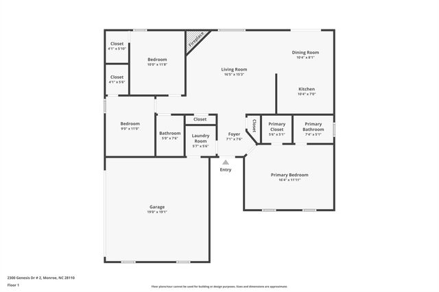 2300 Genesis Drive, Monroe, NC 28110