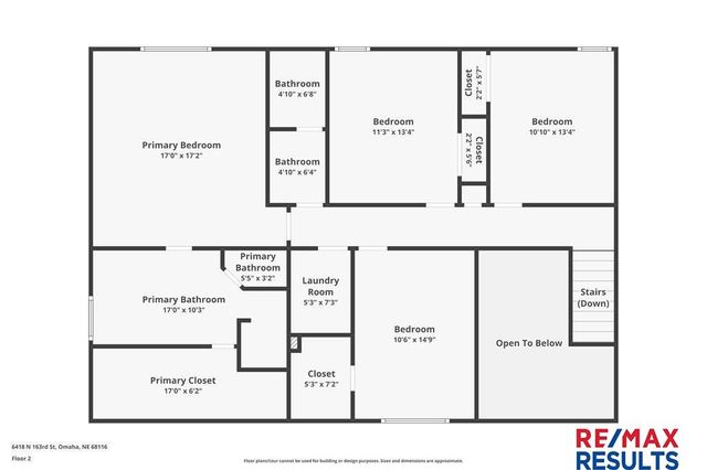 6418 N 163rd Street, Omaha, NE 68116