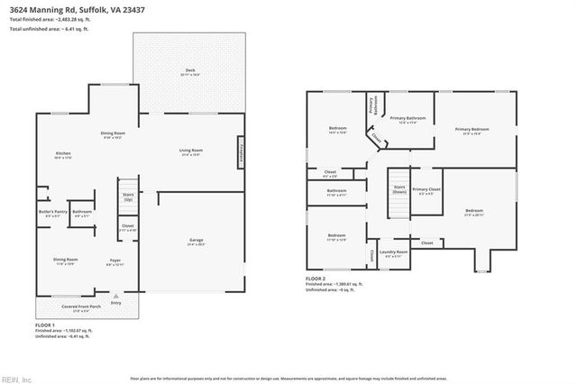 3624 Manning RD, Suffolk, VA 23437