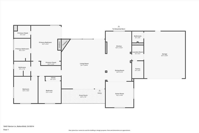 16451 Barton Lane, Bakersfield, CA 93314