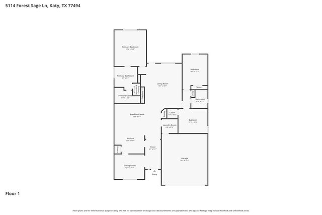 5114 Forest Sage Lane, Katy, TX 77494