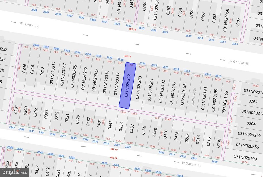 2526 W GORDON ST, Philadelphia, PA 19132