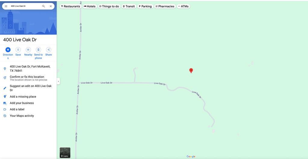 Image 38 of property listing at 400 NE Live Oak Drive, Menard, TX 76859