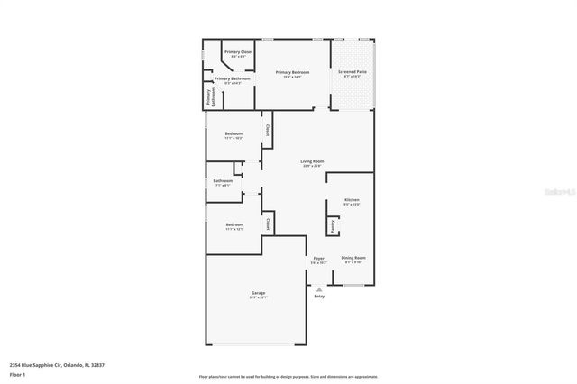 2354 BLUE SAPPHIRE CIRCLE, Orlando, FL 32837