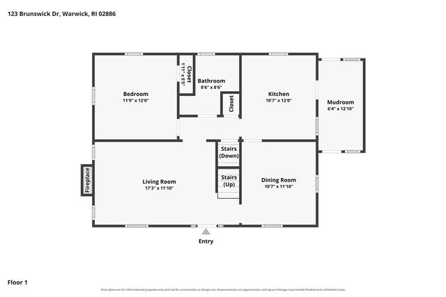 123 Brunswick Drive, Warwick, RI 02886