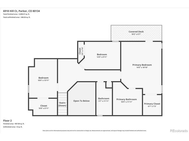 6918 Hill Ct, Parker, CO 80134