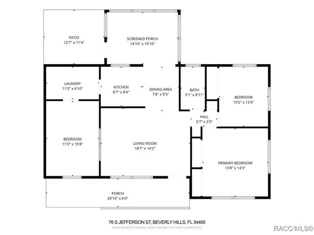 76 S Jefferson Street, Beverly Hills, FL 34465