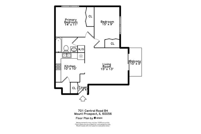 701 W Central Road B4, Mount Prospect, IL 60056