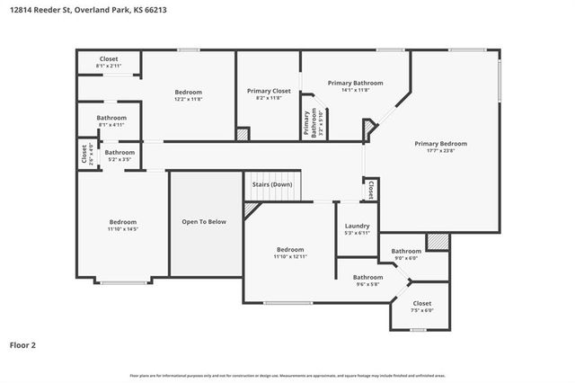 12814 Reeder Street, Overland Park, KS 66213