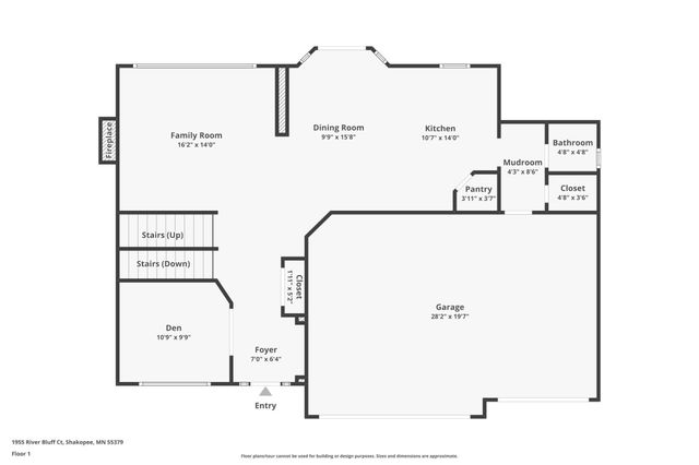 1955 River Bluff Court, Shakopee, MN 55379