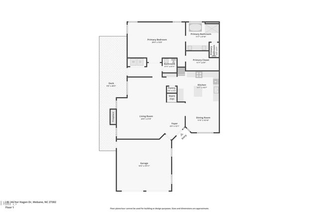 204 Walter Hagen Drive, Mebane, NC 27302