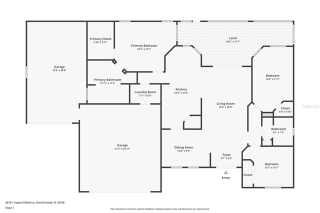 36731 TROPICAL WIND LANE, Grand Island, FL 32735