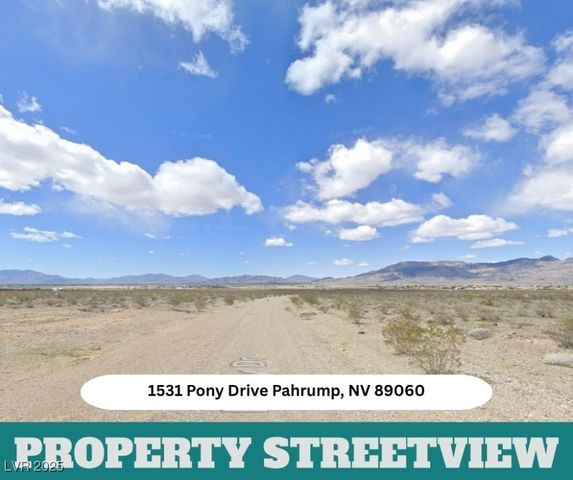 1531 Pony Drive, Pahrump, NV 89060