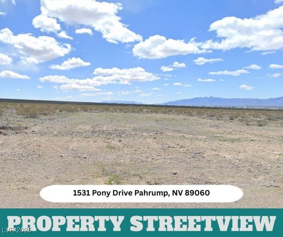 1531 Pony Drive, Pahrump, NV 89060