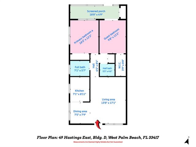 49 Hastings D, West Palm Beach, FL 33417