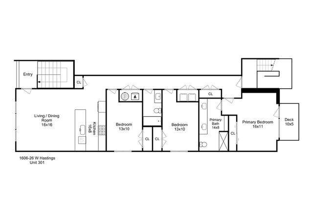 1606 W Hastings Street 301, Chicago, IL 60608