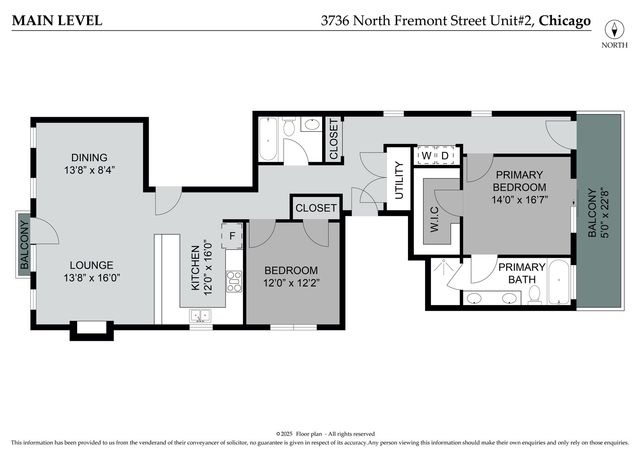 3736 N Fremont Street 2, Chicago, IL 60613