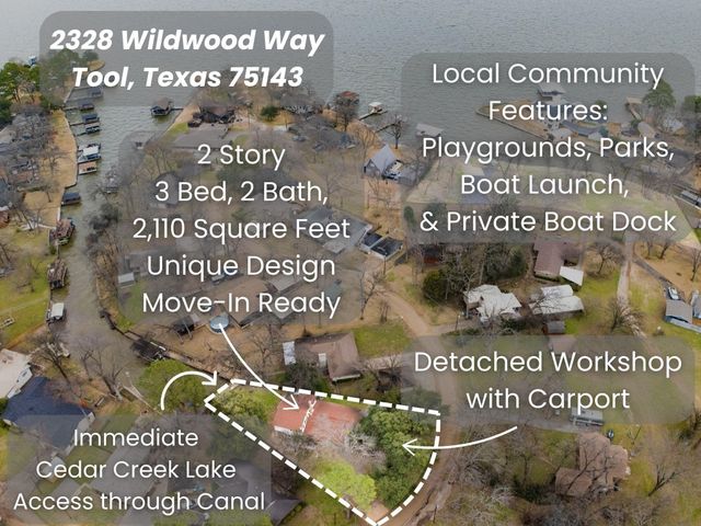 2328 Wildwood Way, Tool, TX 75143