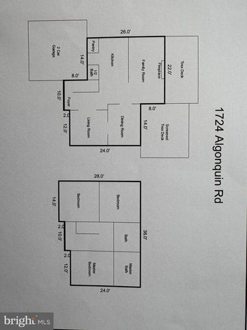 1724 ALGONQUIN RD, Frederick, MD 21701