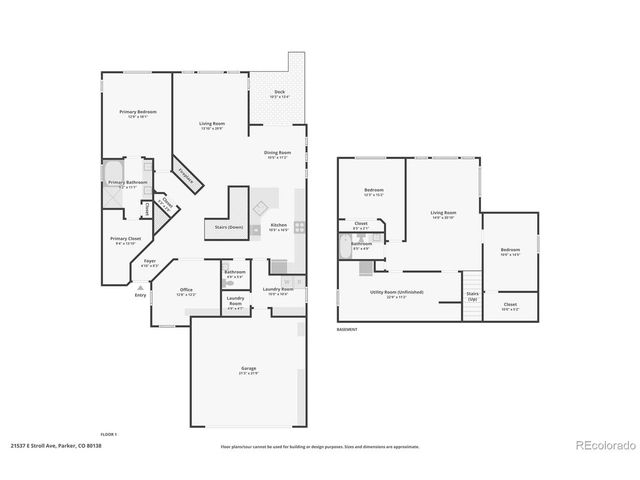 21537 E Stroll Ave, Parker, CO 80138