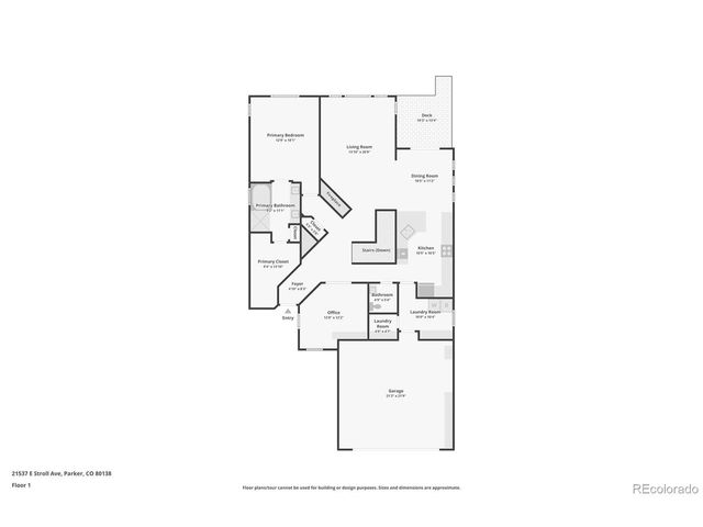 21537 E Stroll Ave, Parker, CO 80138