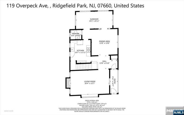 119 Overpeck Avenue, Ridgefield Park, NJ 07660