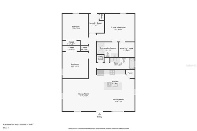 626 WOODLAND AVENUE, Lakeland, FL 33801