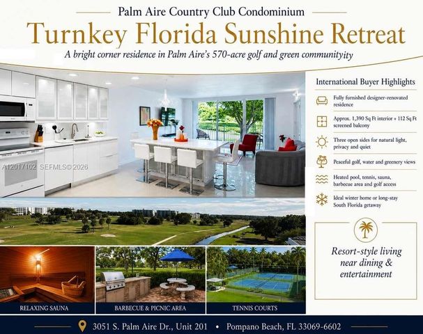 3051 S Palm Aire Drive 201, Pompano Beach, FL 33069