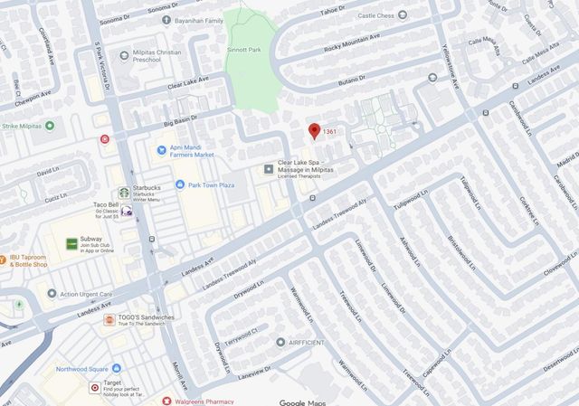 1361 Highland Court, Milpitas, CA 95035