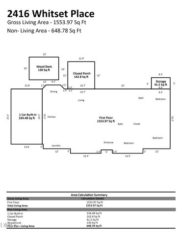 2416 Whitset Place, Willow Spring, NC 27592