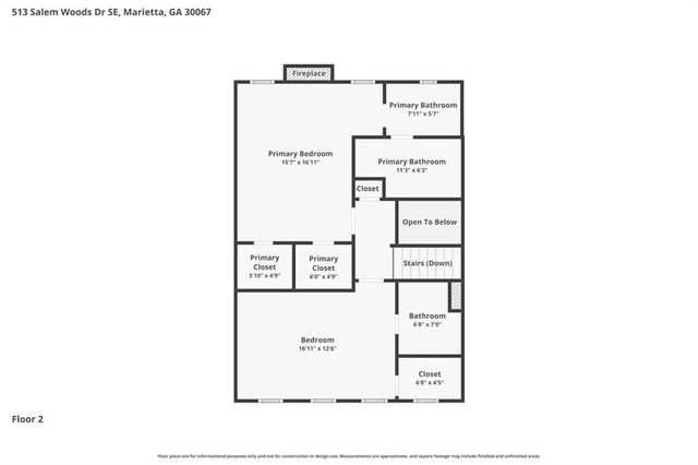 513 Salem Woods Drive SE, Marietta, GA 30067