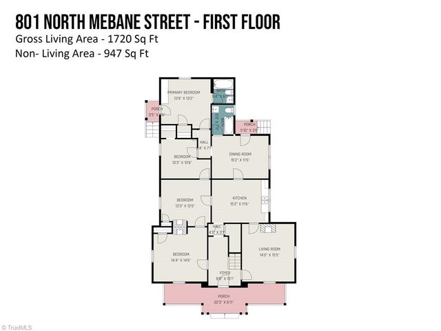 801 N Mebane Street, Burlington, NC 27217