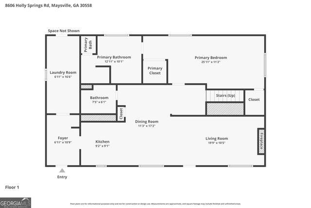 8606 Holly Springs Road, Maysville, GA 30558