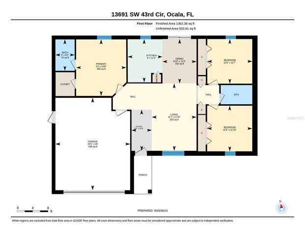 13691 SW 43RD CIRCLE, Ocala, FL 34473
