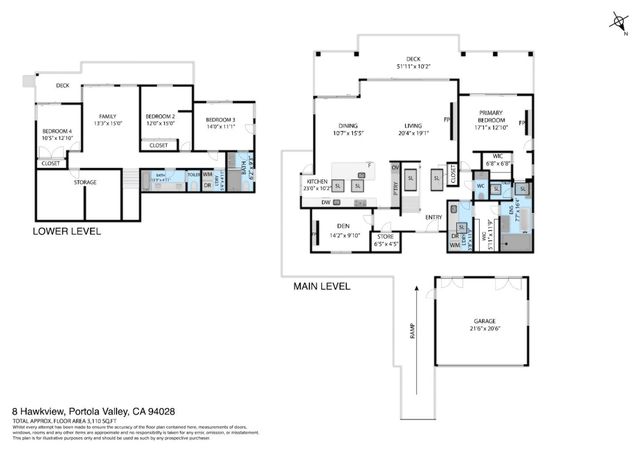 8 Hawkview Street, Portola Valley, CA 94028