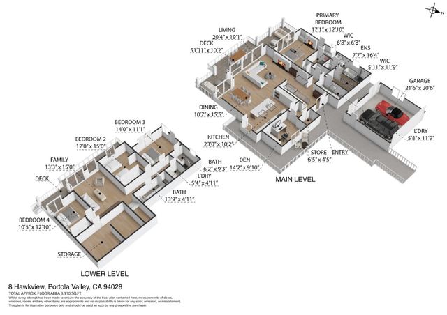 8 Hawkview Street, Portola Valley, CA 94028