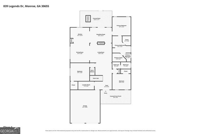 839 Legends Drive, Monroe, GA 30655