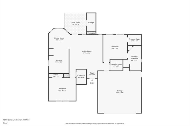 12919 Concho, Galveston, TX 77554