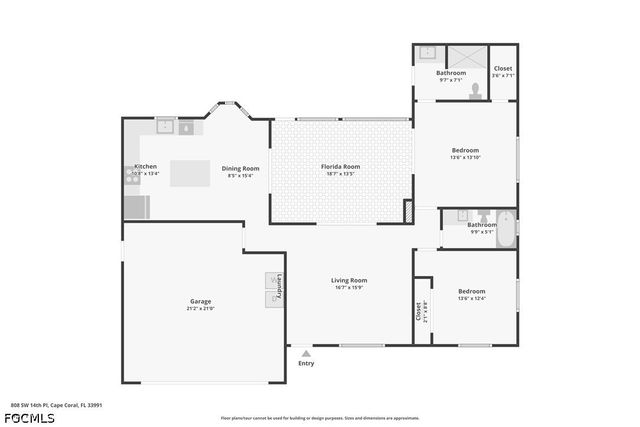 808 SW 14th PL, Cape Coral, FL 33991
