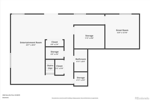 2565 Nova Road, Pine, CO 80470