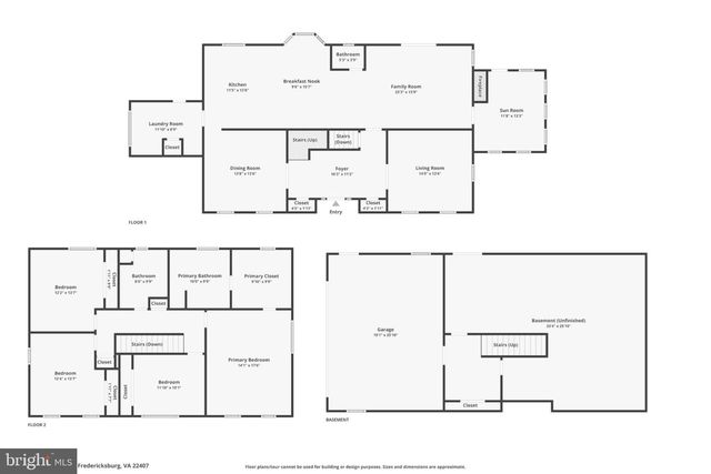 1007 NINE MILE RUN DR, Fredericksburg, VA 22407