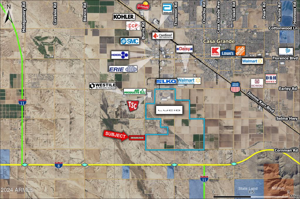 0000 S Burris Road -, Casa Grande, AZ 85193 — exterior