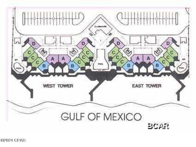 9850 S Thomas Drive, 602W, Panama City Beach, FL 32408