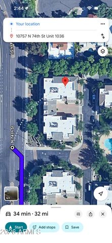 10757 N 74TH Street 1036, Scottsdale, AZ 85260
