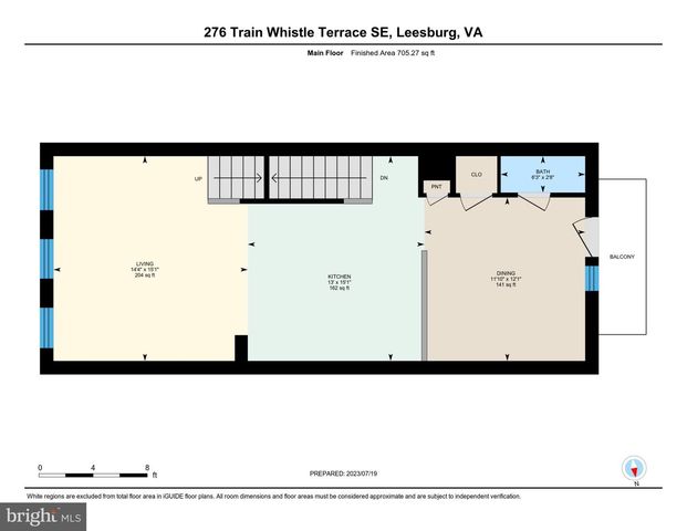 276 SE TRAIN WHISTLE TER SE, Leesburg, VA 20175