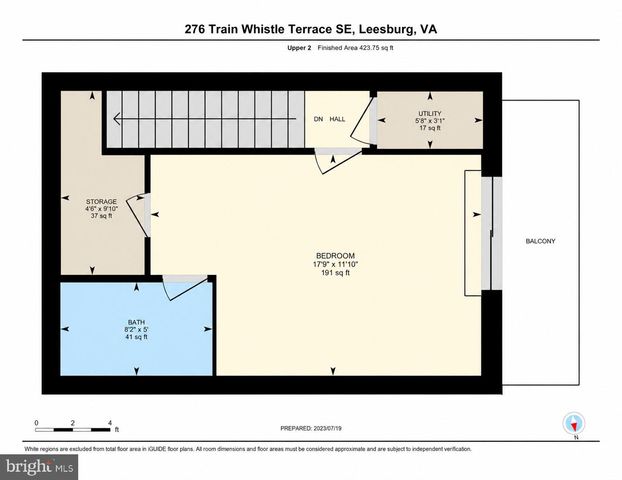 276 SE TRAIN WHISTLE TER SE, Leesburg, VA 20175