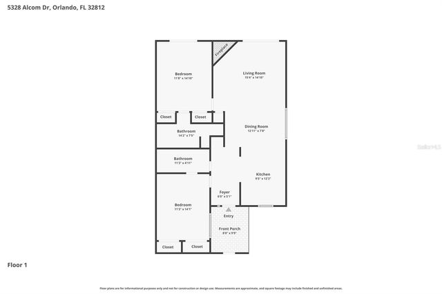 5328 ALCOM DRIVE, Orlando, FL 32812