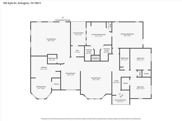 705 Kyle Drive, Arlington, TX 76011