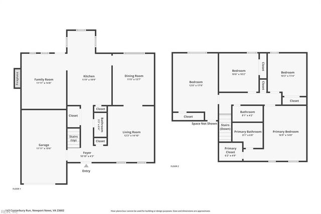 147 Canterbury RN, Newport News, VA 23602