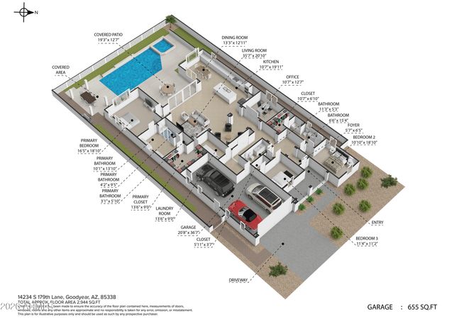 14234 S 179TH Lane, Goodyear, AZ 85338